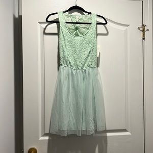 NWT mint green Frenchi dress